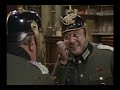literally picking up immediately after the end of episode 2.6, the silk balloon with the two airmen lifts off in the air, and the french folk return to the cafe to sigh with relief. the balloon takes off amidst german flak but the wind shifts and they end up crashing back into the cafe, where rene hides them inside moose heads in the pool room. 

general erich von klinkerhoffen takes command of the area due to all the resistance activity. the colonel has hidden the world's first cuckoo clock (shown back in the pilot) inside a bust of his head, but hans sets it working and ends up beating it into submission to stop the ticking. von klinkerhoffen assigns the colonel to seduce edith in hopes of learning more about the resistance, and the colonel passes the mission on to hans. 

the resistance is aware of von klinkerhoffen's reputation as a vicious fiend, herr flick is unhappy that von klinkerhoffen has interfered in gestapo affairs, and the colonel and the captain don't like his usurpation of power, so everyone tries to kill him at a kaiser's birthday party arranged by the generals' new adc, lt. gruber. herr flick picks the blowdart death pipe of the katari tribe, the resistance picks dynamite inside the birthday cake (with a candle as the fuse), and the colonel picks a poison pill in the wine.

'allo 'allo! is (c) to david croft & jeremy lloyd...