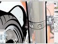 Honda Chaly Drawing Part 1