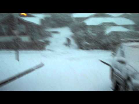 VIDEOS: la nieve cayó en Nueva Zelanda después de 70 años