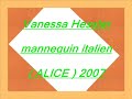 mannequin italienne 2007 vanessa hessler