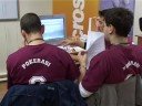 U subotu, 27. septembra, u Računskom centru Elektrotehničkog fakulteta u Beogradu, održano je takmičenje u programiranju pod nazivom „Bubble Cup. Ovo takmičenje u rešavanju algoritamskih problema organizovalo je Društvo za informacione sisteme i računarske mreže, uz podršku Microsoftovog Razvojnog centra. Prvi „Bubble Cup okupio je preko 200 studenata i učenika srednjih škola iz cele Srbije, a za finale održano u subotu se kvalifikovalo 16 tročlanih timova.Sagovornik: prof. dr Miodrag Ivković, predsednik UO Društva za informacione sisteme i računarske mrežeDragan Tomić, vođa projekta SQL Server Spatial Libraries, Microsoft razvojni centar