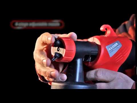 Raider Power Tools - Electric paint spray gun RD SGS-01