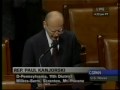 Congressman Kanjorski Statement on the Passing Away of Congressman Murtha