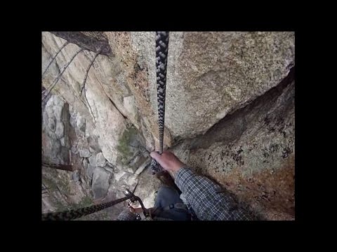 how to self belay lead climbing