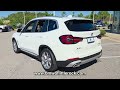 Used 2023 Alpine White BMW SDRIVE30I SPORTS ACTIVITY VEHICLE video 1