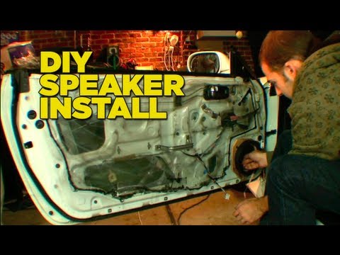 how to change ve door speakers