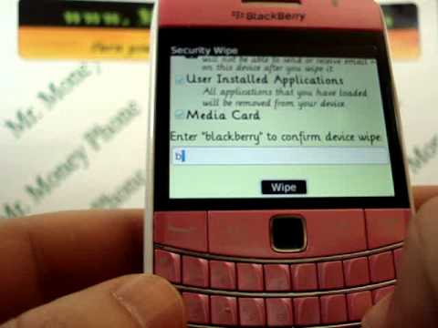 how to recover blackberry data after wipe