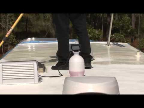 how to apply rv roof sealant