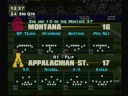 NCAA Gamebreaker FULL GAME - App State @ Montana - 3rd Q