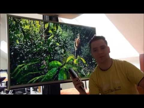 Toshiba - Unboxing des Tv Gerätes und erste Eindrücke von Menu 3D technik und Smart TV werden hier in dem Video gezeigt der Fernsehr ist 46