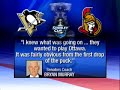 Ottawa Talking Trash As Penguins Prepare For Playoffs