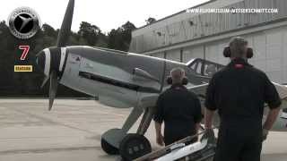 Me 109 G-4 Red 7 in 2014 / First flying display af