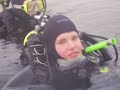 Kwalikum Secondary students learning to dive