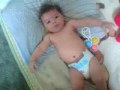 Otávio brincando no seu quarto!