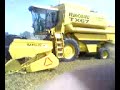 Loonbedrijf Vaessen uit landgraaf combine in Jabeek