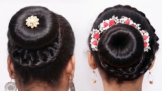 Download 2 Quick And Easy Bun Hairstyles Wedding Hairstyles