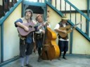 the new minstrel revue performs a singer's request at the bristol renaissance faire.