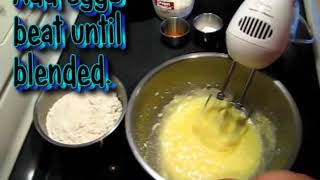 Apple Crumb Coffee Cake Time Lapse Video Tutorial Recipe