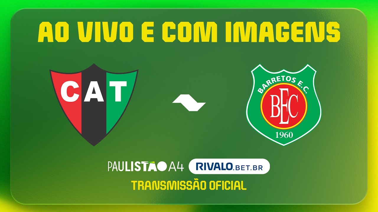 JOGO COMPLETO: TAQUARITINGA X BARRETOS | RODADA 15 | PAULISTÃO A4 RIVALO 2026