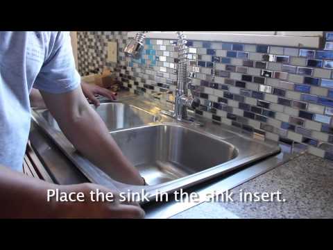 how to install ss kitchen sink