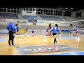 Sportilia Volley Bisceglie: serie D azione di gioco con sara in battuta::