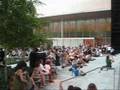 Musiquita en el jardín del MoMA en NY (julio 2008)