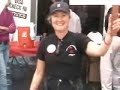 WGA Strike Rally Hollywood Blvd. clip 3