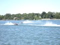 sst 45 Race boats,Trenton,mi,roar on the river.