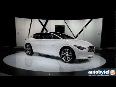 Infiniti Etherea luxury crossover concept at the 2012 Detroit Auto Show Video
