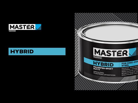 Нанесение шпатлевки HYBRID Master
