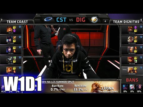Spring - Dignitas vs Coast S5 NA LCS Spring 2015 Week 1 Day 1 | DIG vs CST G1 W1D1 | Coast vs Dignitas Game 1 W1D1 VOD 60 FPS. S5 NA LCS Spring split 2015 playlist: http://bit.ly/LCSNASpring2015 ...