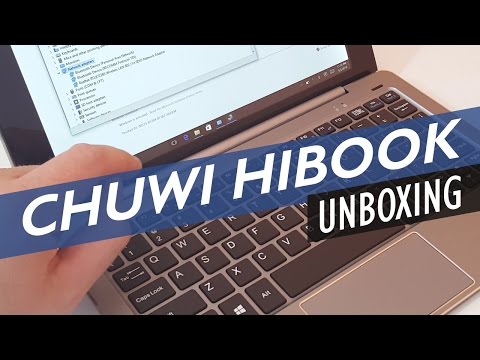 Chuwi HiBook & Keyboard Unboxing