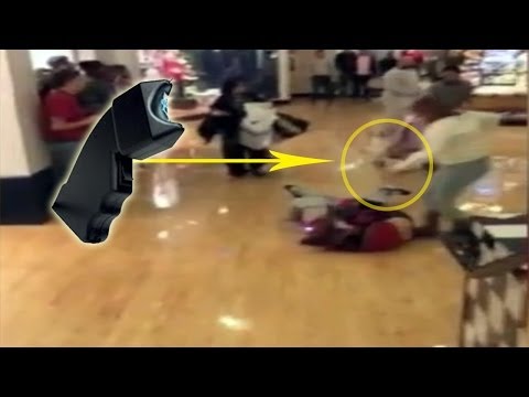Black Friday 2013 fight Stun gun used in black Friday mall - Brawl & Madness Franklin Mill Mall