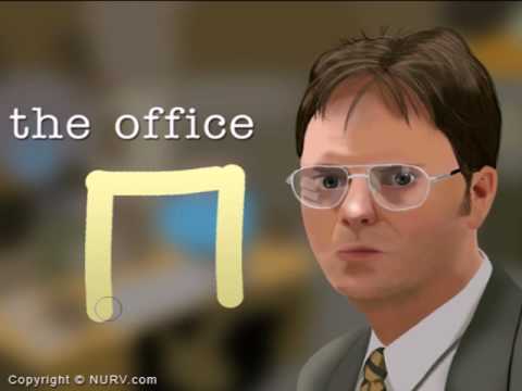 how to draw dwight schrute