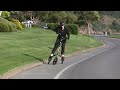 Trikke T12 - Carving in Tiburon w/ Canon HF10 HD Camcorder Trikke T12 - Carving in Tiburon w/ Canon HF10 HD Camcorder