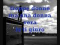 Canzone dolcissima Toccami Aldo Losito
