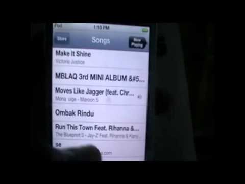 how to delete songs off a ipod