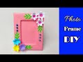 Art And Craft Photo Frame With Paper