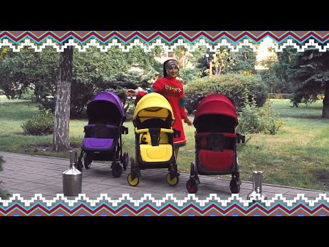 Коляска прогулочная SLD. Легкий видео обзор в национальном формате