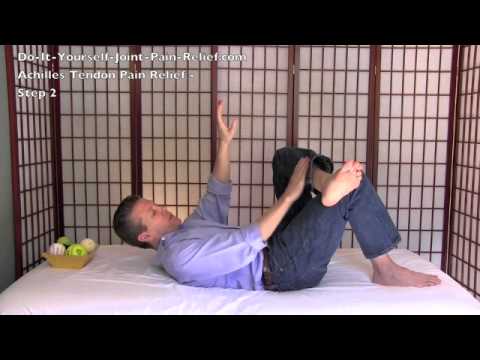 how to relieve achilles heel pain