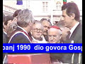 Gosp. Dr. Franjo Tudjman - 30 Svibanj 1990 Zagreb Croatia