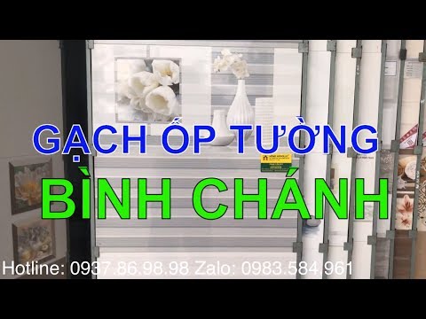 Gạch ốp tường 30x60 màu trắng. Gạch dán tường 30x60 giá rẻ Bình Chánh.