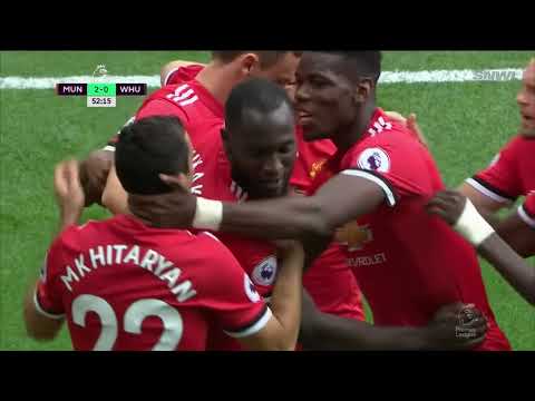 Manchester United Vs West Ham 4-0 - Highlights & Goals- Full HD- 13th August 2017