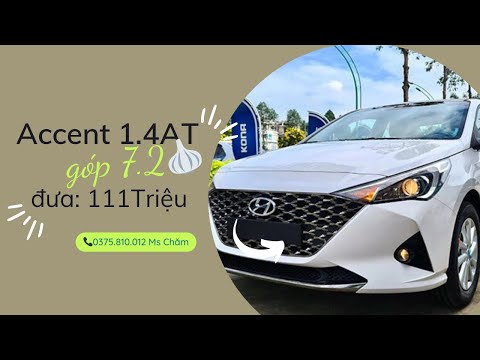 ✅Tháng 09 Giảm Sập Sàn | Lăn Bánh Chi Tiết Hyundai Accent 1.4AT Tiêu Chuẩn 2023 #accent #otogiare