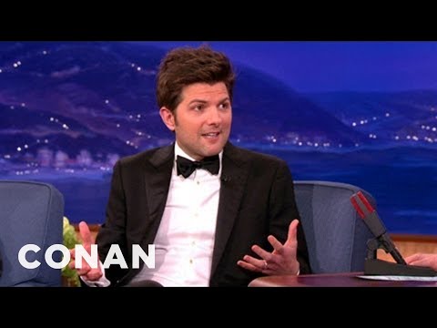 Adam Scott - It's not all bad news. Adam's son wants to become a doctor; mostly so he can see people naked. More CONAN @ http://teamcoco.com/video.