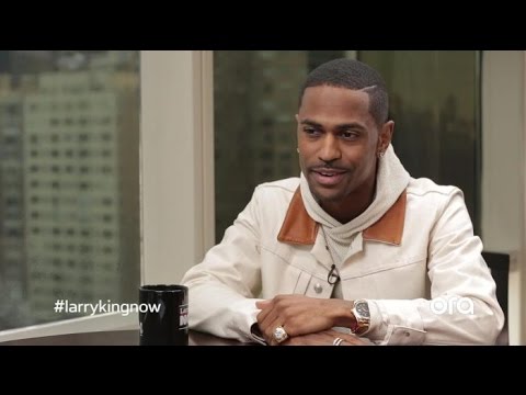 Big Sean looked just a little uncomfortable after Larry King asked him about getting married to Ariana Grande
