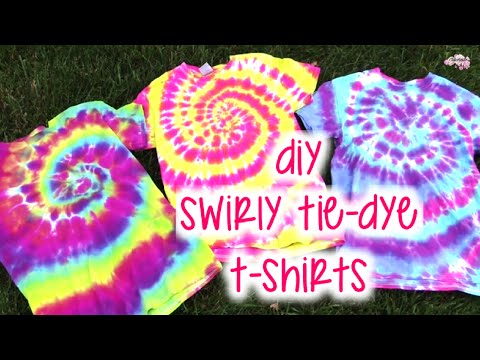 how to make tie dye t shirts