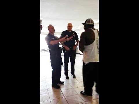 POLICE CALLED ON KALI MUSCLE {GRUNTING IN GYM}