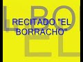 recitado el borracho