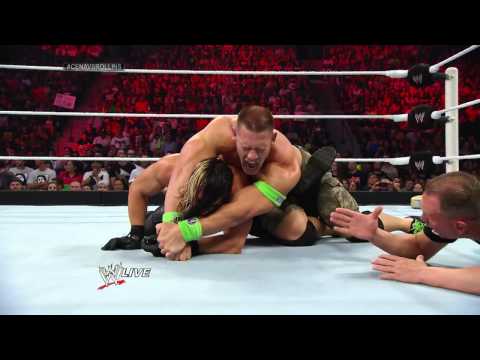 John Cena vs. Seth Rollins: Raw, July 7, 2014